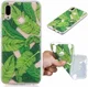 Huawei P20 Lite TPU Back Cover met Bladeren Print afbeelding 2