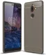 Nokia 7 Plus Geborsteld TPU Hoesje Grijs afbeelding 1
