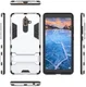 Nokia 7 Plus Hybride Kickstand Cover Zilver afbeelding 3