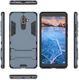 Nokia 7 Plus Hybride Kickstand Cover Donker Blauw afbeelding 3