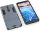 Nokia 7 Plus Hybride Kickstand Cover Donker Blauw afbeelding 4