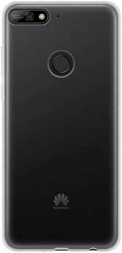 Huawei Y7 (2018) Hoesje Dun TPU Transparant afbeelding 2