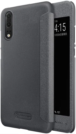 Nillkin Sparkle Series Flip Case Huawei P20 Grijs afbeelding 3