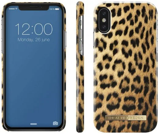 iDeal of Sweden iPhone XS / X Fashion Hoesje Wild Leopard afbeelding 2