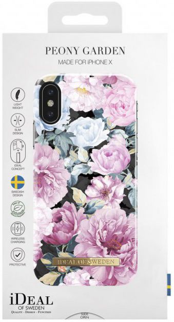 iDeal of Sweden iPhone XS / X Fashion Hoesje Peony Garden afbeelding 4
