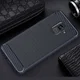 Samsung Galaxy A8 (2018) Geborsteld TPU Hoesje Blauw afbeelding 2
