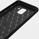 Samsung Galaxy A8 (2018) Geborsteld TPU Hoesje Blauw afbeelding 6
