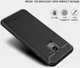 Samsung Galaxy A8 (2018) Geborsteld TPU Hoesje Blauw afbeelding 8
