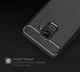 Samsung Galaxy A8 (2018) Geborsteld TPU Hoesje Blauw afbeelding 10