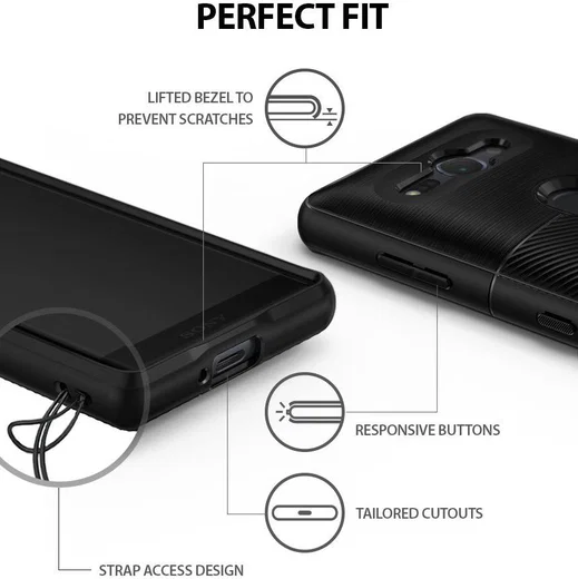 Ringke Onyx Sony Xperia XZ2 Compact Hoesje Zwart afbeelding 7