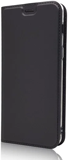 Samsung Galaxy A8 (2018) Portemonnee Hoesje Zwart afbeelding 1