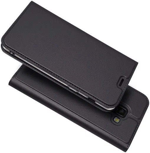 Samsung Galaxy A8 (2018) Portemonnee Hoesje Zwart afbeelding 5