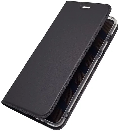 Samsung Galaxy A8 (2018) Portemonnee Hoesje Zwart afbeelding 10