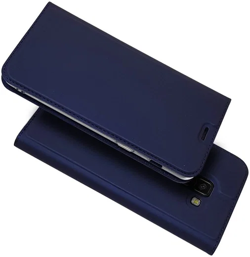 Samsung Galaxy A8 (2018) Portemonnee Hoesje Blauw afbeelding 5