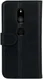 Rosso Deluxe Sony Xperia XZ2 Hoesje Echt Leer Book Case Zwart afbeelding 5