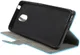 Wiko Lenny 5 Lederen Wallet Stand Hoesje Blauw afbeelding 3