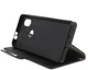 Wiko View 2 Kunstlederen Wallet Stand Hoesje Zwart afbeelding 4