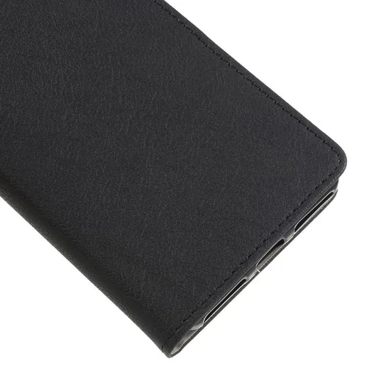 Wiko View 2 Kunstlederen Wallet Stand Hoesje Zwart afbeelding 8
