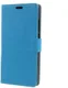 Wiko View 2 Lederen Wallet Stand Hoesje Blauw afbeelding 5