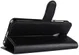 Alcatel 1C Lederen Wallet Stand Hoesje Zwart afbeelding 4