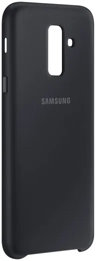 Samsung Galaxy A6 Plus Dual Layer Cover Zwart afbeelding 4