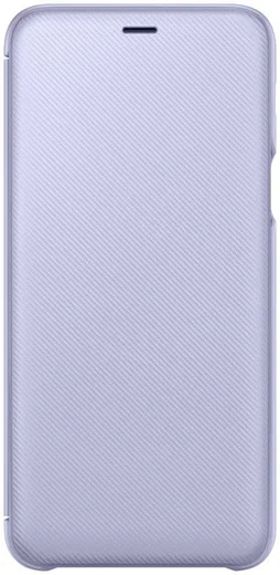 Samsung Galaxy A6 Plus Wallet Cover Lavender afbeelding 3
