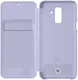 Samsung Galaxy A6 Plus Wallet Cover Lavender afbeelding 5