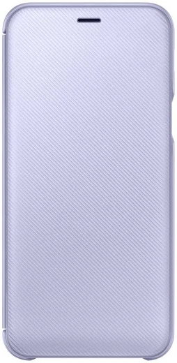 Samsung Galaxy A6 Wallet Cover Lavender afbeelding 3