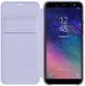 Samsung Galaxy A6 Wallet Cover Lavender afbeelding 1