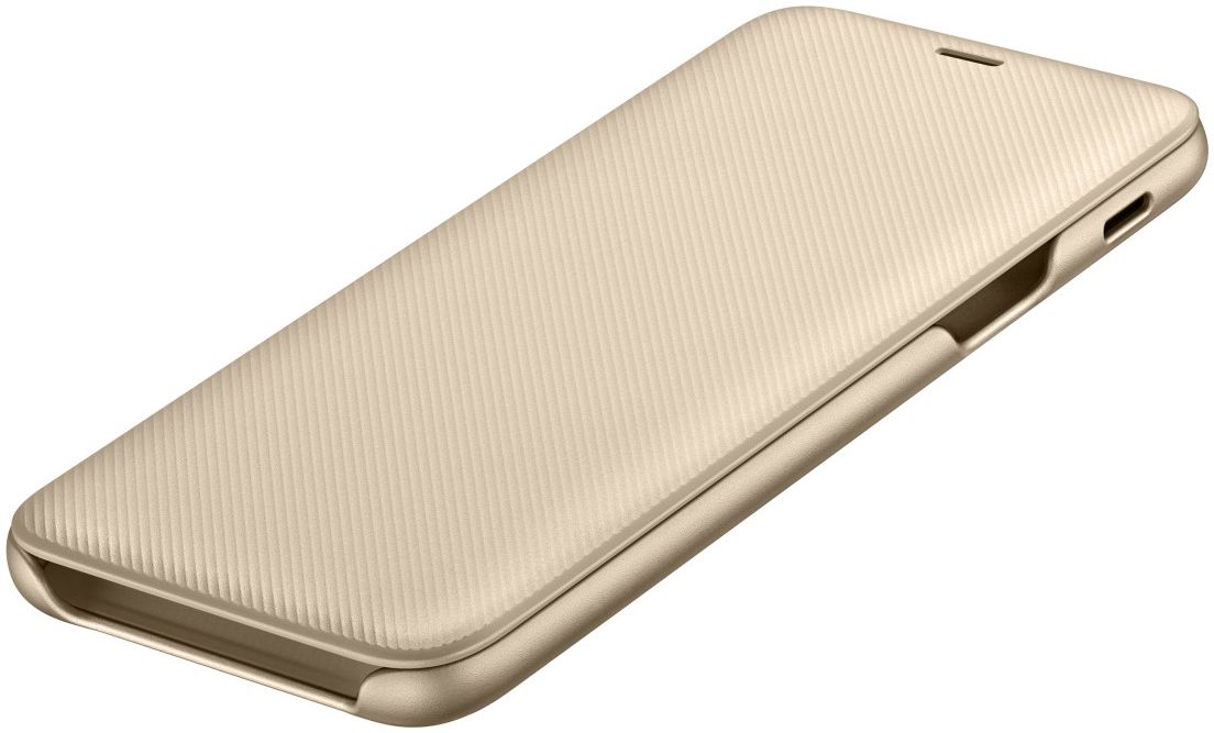 Origineel Samsung Galaxy A6 (2018) Hoesje Wallet Cover Goud afbeelding 6