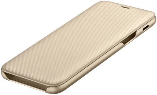 Origineel Samsung Galaxy A6 (2018) Hoesje Wallet Cover Goud afbeelding 6
