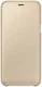 Origineel Samsung Galaxy A6 (2018) Hoesje Wallet Cover Goud afbeelding 3