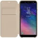 Origineel Samsung Galaxy A6 (2018) Hoesje Wallet Cover Goud afbeelding 1