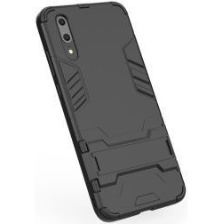 Huawei P20 Pro Hybride Hoesje met Kickstand Zwart afbeelding 5