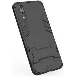 Huawei P20 Pro Hybride Hoesje met Kickstand Zwart afbeelding 5