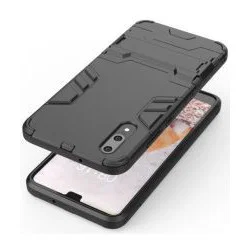 Huawei P20 Pro Hybride Hoesje met Kickstand Zwart afbeelding 6