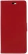 Huawei Y6 (2018) Lederen Wallet Stand Hoesje Rood afbeelding 5