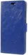 Huawei Y6 (2018) Lederen Wallet Stand Hoesje Blauw afbeelding 4