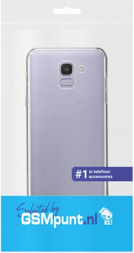 Samsung Galaxy J6 (2018) Hoesje Dun TPU Transparant afbeelding 3