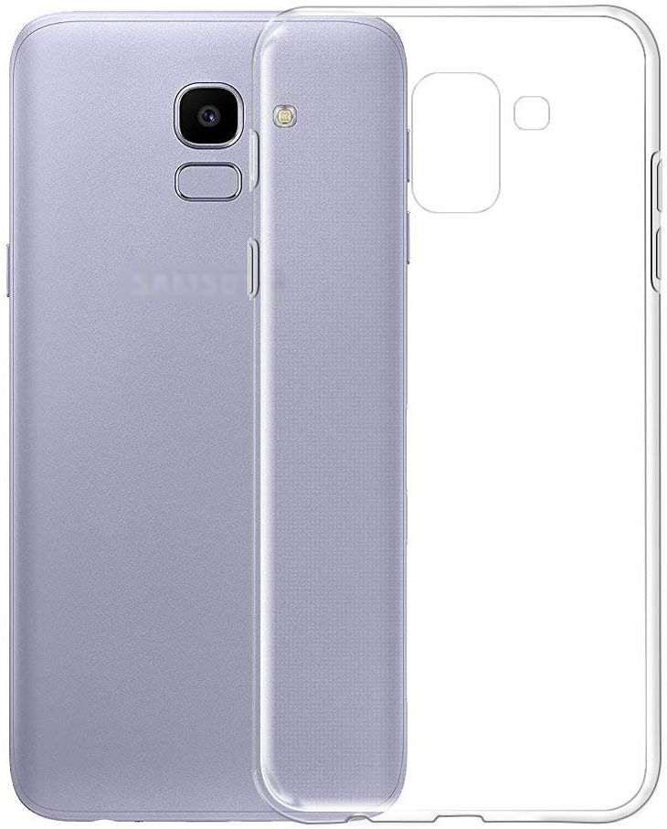 Samsung Galaxy J6 (2018) Hoesje Dun TPU Transparant afbeelding 1