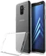 Samsung Galaxy A6 Hoesje Dun TPU Transparant afbeelding 2