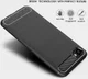 HTC Desire 12 Geborsteld TPU Hoesje Zwart afbeelding 6