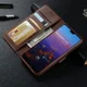 Huawei P20 Pro Lederen Portemonnee Stand Bookcase Hoesje Bruin afbeelding 9