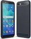 Huawei Y5 (2018) Geborsteld TPU Hoesje Blauw afbeelding 1