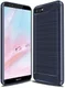 Huawei Y6 (2018) Geborsteld TPU Hoesje Blauw afbeelding 1