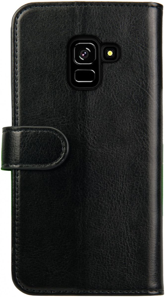 Rosso Element Samsung Galaxy A6 Hoesje Book Cover Zwart afbeelding 2