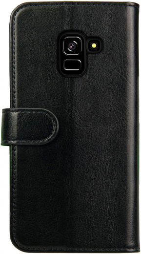 Rosso Element Samsung Galaxy A6 Hoesje Book Cover Zwart afbeelding 2