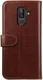 Rosso Element Samsung Galaxy A6 Plus Hoesje Book Cover Bruin afbeelding 5