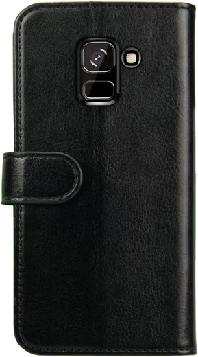 Rosso Element Samsung Galaxy J6 (2018) Hoesje Book Cover Zwart afbeelding 2