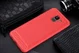 Samsung Galaxy J6 (2018) Geborsteld TPU Hoesje Rood afbeelding 2